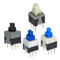 ราคา 10PCS 5.8x5.8 7x7 8x8 8.5x8.5 มม.ล็อคด้วยตนเอง/UNlock Push Tactile Power Micro Switch 6 พินปุ่มสวิทช์ (42074142160)