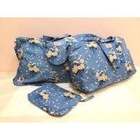 ราคา เซตกระเป๋าเดินทางพับได้ Cath Kidston x2ใบหญ่ (8675098528)