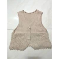 ราคา เสื้อกั๊กไหมพรม สีครีม (24855898341)