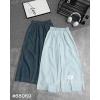 ราคา กางเกงยีนส์ทรงกระบอกเก๋ๆเอวยางยืด-กางเกงยีนส์กระบอกฟรีไซส์เอวยางยืดเนื้อนิ่ม ถาม001 (29778068537)