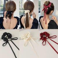 ราคา ยางรัดผมไหมไข่มุกเทียมและโบว์ผู้หญิงสุดหรู (29279641771)