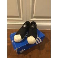 ราคา รองเท้า Adidas Superstar Slip On W แท้มือ2 Size41.5 (6458989370)