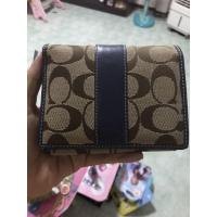 ราคา กระเป๋าสตางค์coachสีน้ำเงิน (10107769834)