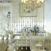 ราคา ผ้าม่านลูกปัดคริสตัลแก้วหรูหราฉากกั้นห้องประตูม่านแขวนตกแต่ง (29907183192)