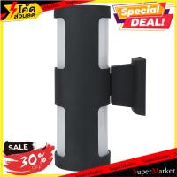 ราคา ✨ขายดี✨ โคมไฟกิ่ง ภายนอก BO-G656/2 CARINI AL MD สีดำ ไฟกิ่งภายนอก OUTDOOR WALL SCONCE CARINI BO-G656/2 AL MD BLACK (4980572696)