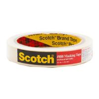ราคา 3M Scotch 18 mm สก็อตซ์เทป เทปกระดาษ กาวย่น18 มมX25 หลา (20990769938)