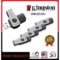 ราคา Kingston USB 3.1 4GB 16GB 32GB 64GB 128GB Data Traveler Swivl แฟลชไดรฟ์ Memory Stick U Disk (54650355270)
