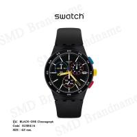 ราคา SWATCH นาฬิกาข้อมือ รุ่น BLACK-ONE Chronograph Code: SUSB416 (23615004595)