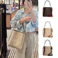ราคา "ของแท้ 100%" Coach Mollie Bucket Bag กระเป๋าสะพายข้างผู้หญิง ขนาดใหญ่ จุของเยอะ ถือได้ ส่งฟรี (40810441442)