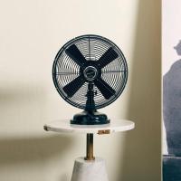 ราคา Bungalow Fan พัดลมเหล็กตั้งโต๊ะ ทรงวินเทจ ขนาด 12 นิ้ว MIAMI CLASSIC TABLE FAN ( ดำด้าน / ดำเงา ) (7532741274)