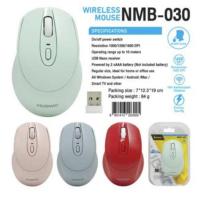 ราคา GAMING NUBWO NMB-030 MOUSE WIRELESS SILENT CLICK เม้าส์ไร้สาย ไร้เสียงคลิ๊ก USB NANO 2.4G ปรับ DPI ได้ถึง 1600DPI (29410038302)