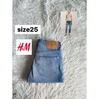 ราคา H&M Brock Collection High Jeans แท้% มือสอง (26460483344)
