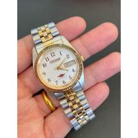 ราคา CITIZEN AUTOMATIC 21jewels หน้าขาว ของแท้ มือสอง สภาพดี (43726013964)
