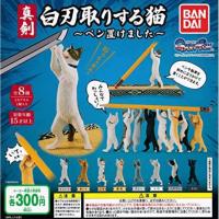 ราคา ของแท้ พร้อมส่ง กาชาปอง แมวแบกของ ครบชุด 8 แบบ ( เลือกตัวได้ ) (10096239741)