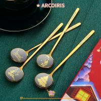 ราคา อาร์โปอิริส ช้อนขนมสไตล์คริสต์มาส, สแตนเลสองค์ประกอบคริสต์มาสช้อนกาแฟ,แฟชั่นเครื่องมือกาแฟช้อนกวนกาแฟ (40322366436)