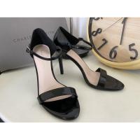 ราคา รองเท้าส้นสูง Charles & Keith เบอร์37 รองเท้าแบรนด์ รองเท้าสีดำ ส้นสูงสีดำ (6148286973)