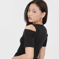 ราคา Jenny Crop Topเสื้อครอป ผ้าไหมพรม เปิดไหล่ ครอปเซ็กซี่ ครอปน่ารัก สายฝอ สายเกา (23963705243)