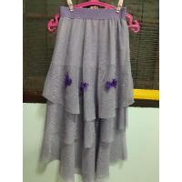 ราคา กระโปรงขนมชั้นผ้าวิ้งๆ เอวยางยืดฟรีไซส์ ยาว 32 มือสอง (6762960996)