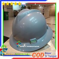 ราคา MSA Fullbrim Original USA Fastrack หมวกกันน็อคสีเทา - หมวกกันน็อคโครงการ MSA Full Brim SNI (15429200726)