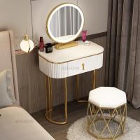 ราคา ชุดโต๊ะเครื่องแป้ง โต๊ะเครื่องแป้งเจ้าหญิง สไตล์Luxuryสวยหรู เฟอร์นิเจอร์หรู แต่งบ้านหรู ส่งฟรี (14541335482)