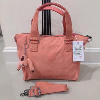 ราคา Kipling AMIEL มือ 1 สี Neon Peach ของแท้ (7835232321)