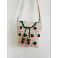 ราคา กระเป๋าถักเชือกฟอก ลายสตอเบอรี่นูน (27000342799)