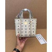 ราคา MCM Mini Aren Top-Zip Shopper in Visetos … (24305051292)