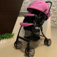 ราคา รถเข็นเด็ก ยี่ห้อ APRICA รุ่น LUXUNA Airria สีชมพู สภาพใหม่ (4115794149)