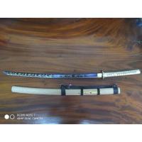 ราคา Golden Samurai Katana ดาบญี่ปุ่น ดาบซามูไร เหล็ก 1060 ลายปลาคราฟ ไฮคาร์บอน ส่งฟรี (5302690854)