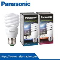 ราคา Panasonic Compact fluorescent lamp หลอดตะเกียบ ทอร์นาโด ECO SPIRAL 15W 25W (25185097736)