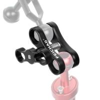 ราคา Feichao ผีเสื้อคลิปแขน Clamp Mount 2 หลุมขยายวงเล็บอะแดปเตอร์สําหรับ GoPro 13 12 11 สําหรับ DJI OSMO กล้อง DSLR (23045078181)