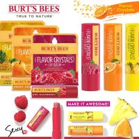 ราคา ʕ•́ᴥ•̀ʔ Burt's Bee 100% Natural Lip Balm Crystals ลิปบาล์ม ลิปมับ กลิ่นหอมหวานผลไม้ปากชุ่มชื้น ริมฝีปากให้เนีย (19012432021)