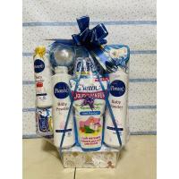 ราคา PUREEN BABY NEWBORN SET HAMPER (UNISEX) กระเช้า 12 (การ์ดอวยพรฟรี) (23269173687)