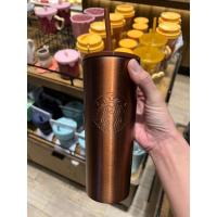 ราคา Starbucks Stainless Steel Copper Line Cold Cup 16oz. (10798948841)