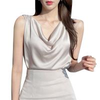 ราคา เสื้อแขนกุด ผ้าซาติน ใส่สบาย (27829675297)