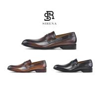 ราคา PAUL & SIRENA รองเท้าหนังแท้ ส้น 1.5 นิ้ว รุ่น LEVI | รองเท้าหนังผู้ชาย (17196457197)