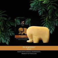 ราคา สบู่สมุนไพรขมิ้นชัน ลดผดผื่นคัน ลดสิว 100 กรัม (9503808856)