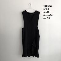 ราคา เดรสมือสองสภาพดี เดรสหางปลามือสอง เดรสราคาถูก (10292514172)