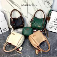 ราคา ✨พร้อมส่ง✨กระเป๋าอชิการ์เด้นASKDแบบใหม่ล่าสุดถือ/สะพาย ขนาด8นิ้วงานเซตคุ้ม2ใบ (21365245579)