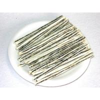 ราคา ทาโร่งาดำ (มีหลายแบบ) ปลาเส้นไส้งา ปลาทาโร่ ปลาเส้นจากญี่ปุ่น ปลาไส้งา ทาโร่งา รสวาซาบิ รสพริก ราคา/1ถุง (27750751138)