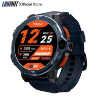 ราคา Lokmat 6 Pro Android 4G สมาร์ทวอทช์โทรศัพท์หน้าจอสัมผัสแบบเต็มหน้าจอกล้องคู่ GPS WIFI โทร wacth Heart Rate Monitor (26872018723)