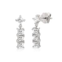 ราคา Jewellista ต่างหู Nerra เงินแท้ 925 ประดับพลอย CZ (3567718631)