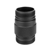 ราคา ท่อสั้น ไฟฉาย Astrolux S1 S41 S42 และ BLF A6 [Extension Tube] สีดำ สำหรับเบตเตอรี่ 18350 (723073784)