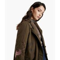 ราคา Desigual Pakaian Jadi Wanita Jacket Green Regular Fit Hoodie Size S (ไม่มี Fur) (41721570121)