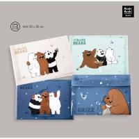 ราคา Moshi Moshi แฟ้มกระดุม A4 ขยายก้น ลาย We Bare Bears ลายลิขสิทธิ์แท้ (11279992272)