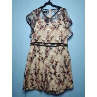 ราคา จั้มสั้น ปะการัง งานปัก XXL-3XL (14075699902)