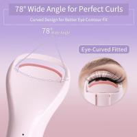 ราคา Heated Eyelash Curlers, Rechargeable Electric Eyelash Curler with Dual-Arc Design & 3 Adjustable Temperature - Safe Gentle Heated Lash Curler for Natural Curl Perfect Fit for Women F85 (42076068144)
