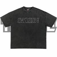 ราคา เสื้อยืดโอเวอร์ไซส์โลโก้ SAOSIN | ล้างดํา | เสื้อยืด Sausin Aesthetic | ผู้ชายผู้หญิงท็อปส์ | เสื้อผ้าผู้ชายและผู้หญิง | ไม่จํากัดเพศ | เสื้อยืด Emo Washing Music (43001166480)