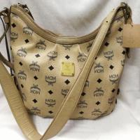ราคา กระเป๋าmcm สีครีม เอ็มซีเอ็ม ของแท้​มือ2 ขนาด11นิ้ว (2194886052)