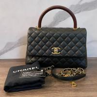 ราคา [CO230208419] Chanel / Coco Caviar Lizard Handle GHW (20474526777)